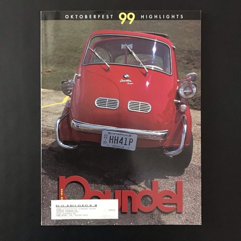 Roundel BMW Car Club Magazine Oct. 1999 Vol 30(10) - BMW E36 M3, Oktoberfest '99